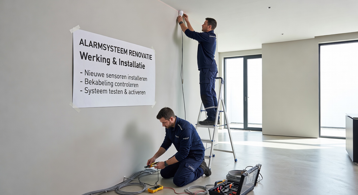 alarmsysteem en beveiliging: werking en installatie